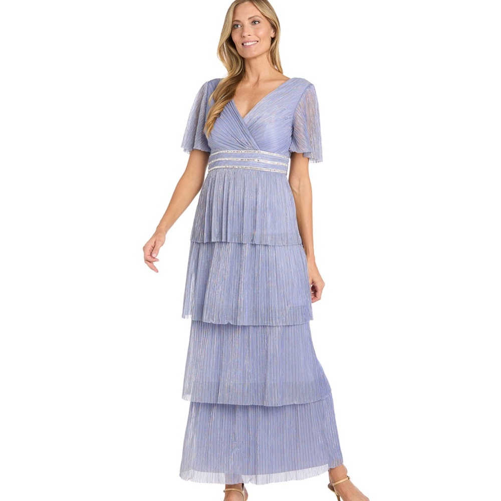 R&M Richards Formal Lilac Evening Gown